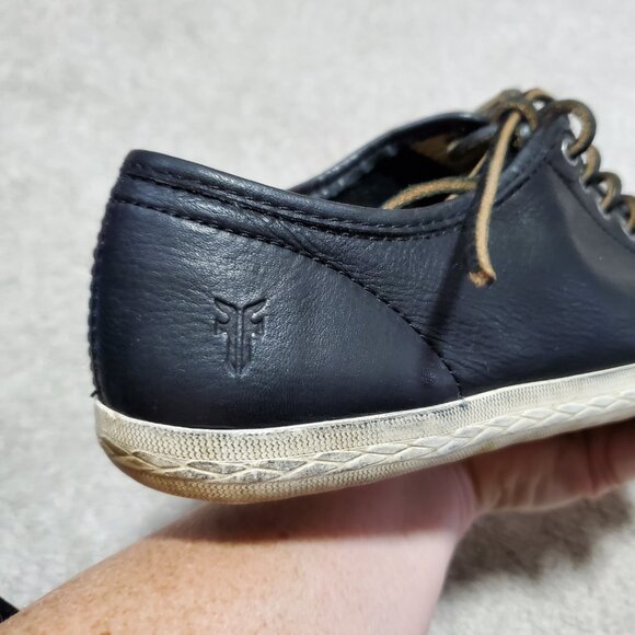 Frye Black Leather Sneakers - Picture 3 of 12